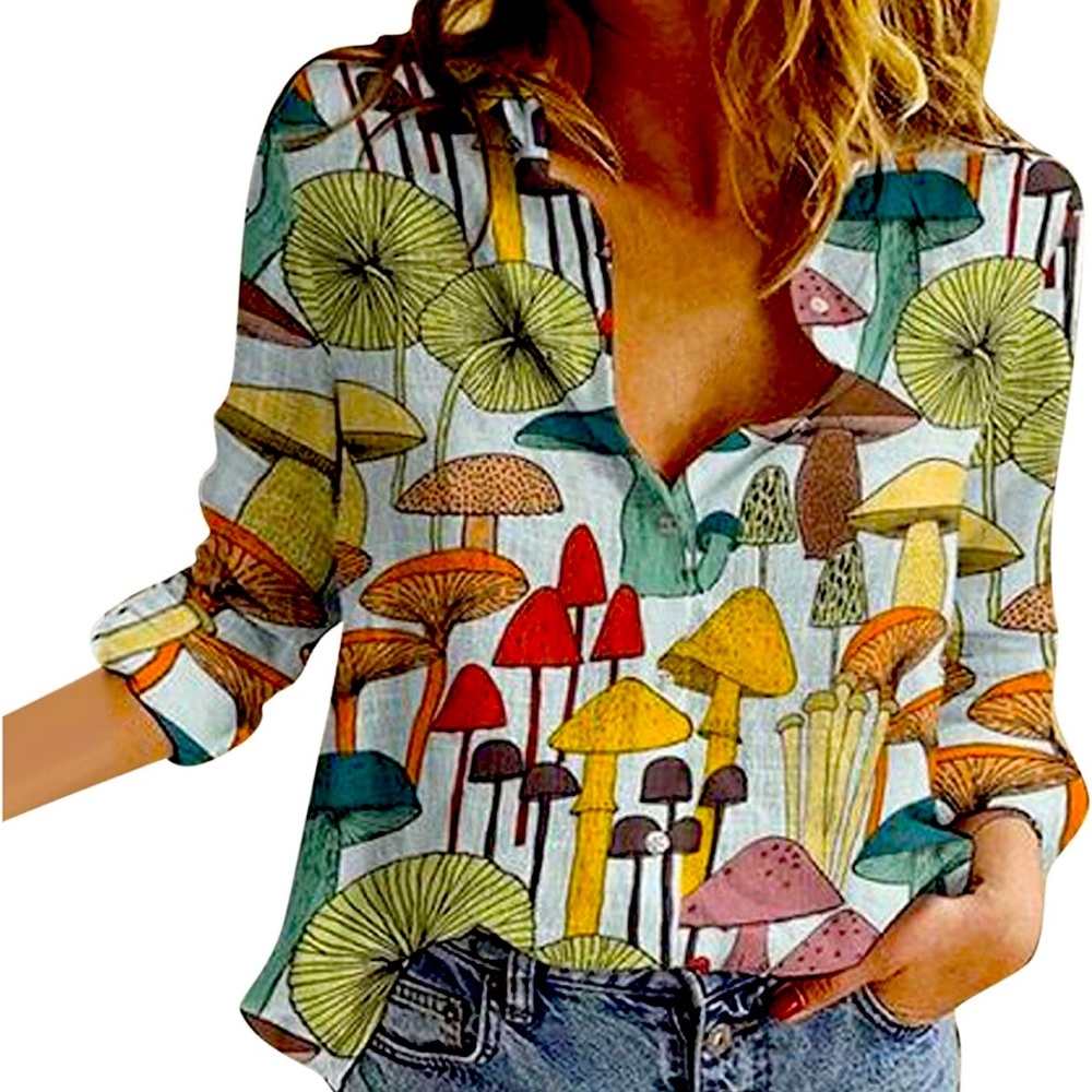 Groovy button up
